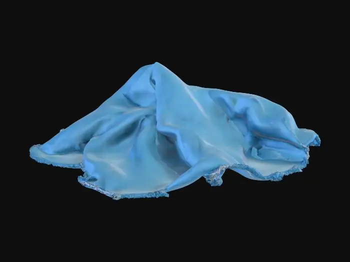 3D model for cloth rag