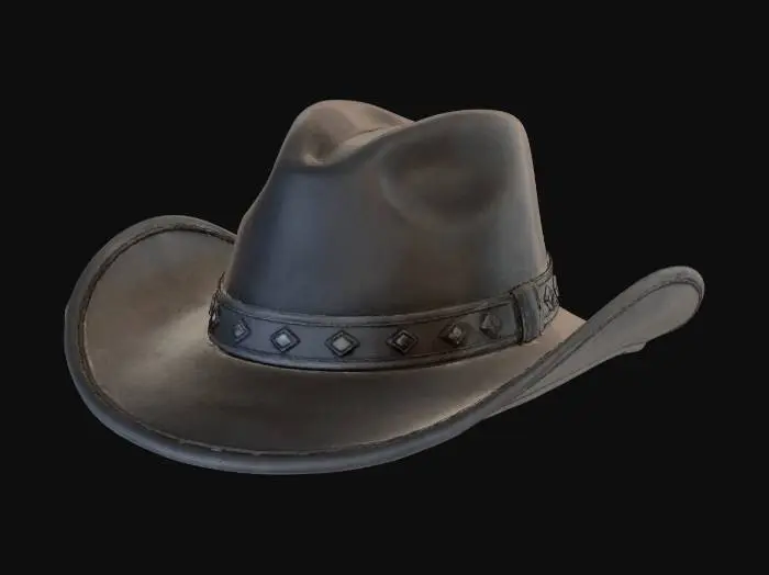 3D model for Diamond Band Cowboy Hat