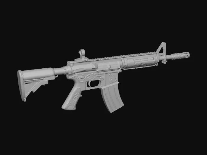 3D model for Azure Filigree Carbine