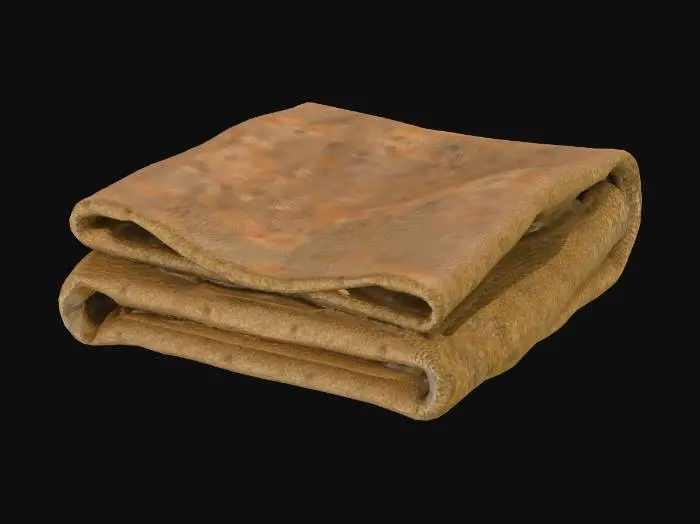 3D model for Folded Brown Blanket