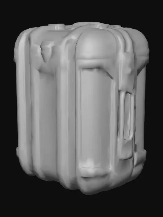 3D model for Futuristic Suitcase