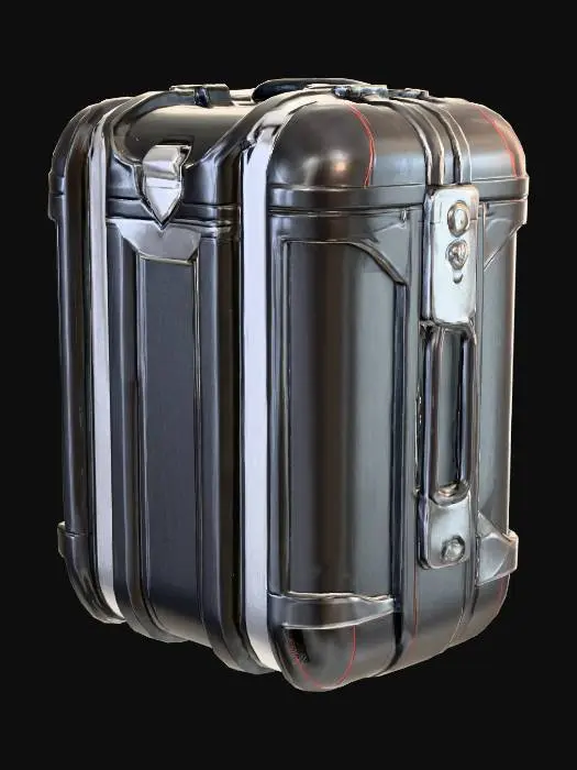 3D model for Futuristic Suitcase