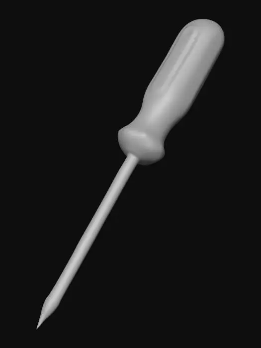 3D model for screwdriver