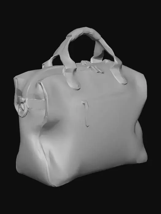 3D model for post apocalyptic canvass bag