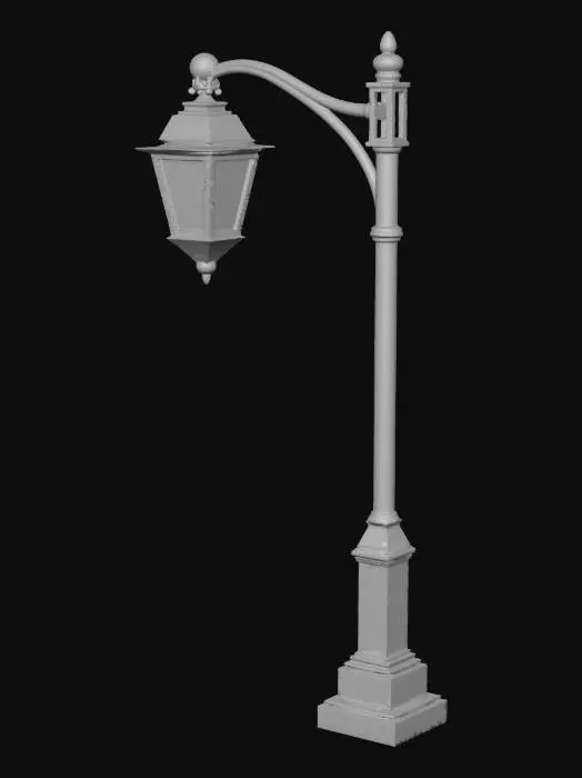 3D model for Evening Street Lamp