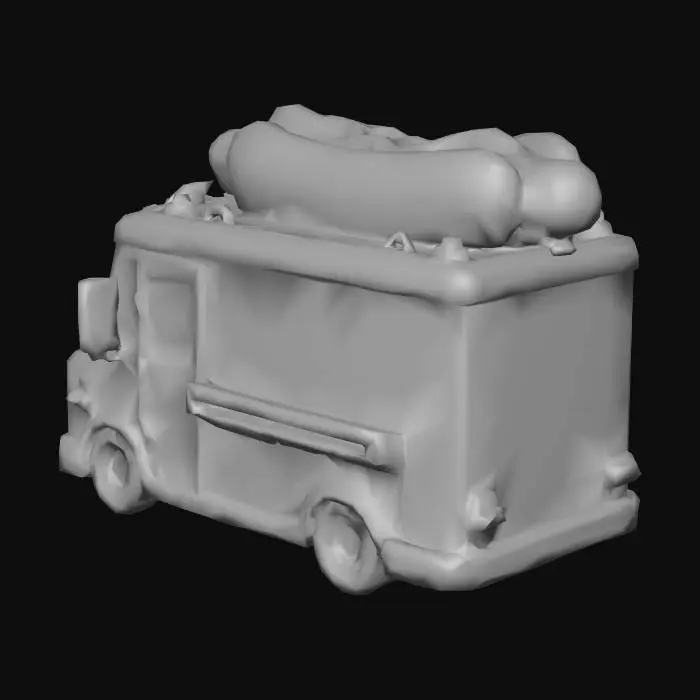 3D model for Hot Dog Express