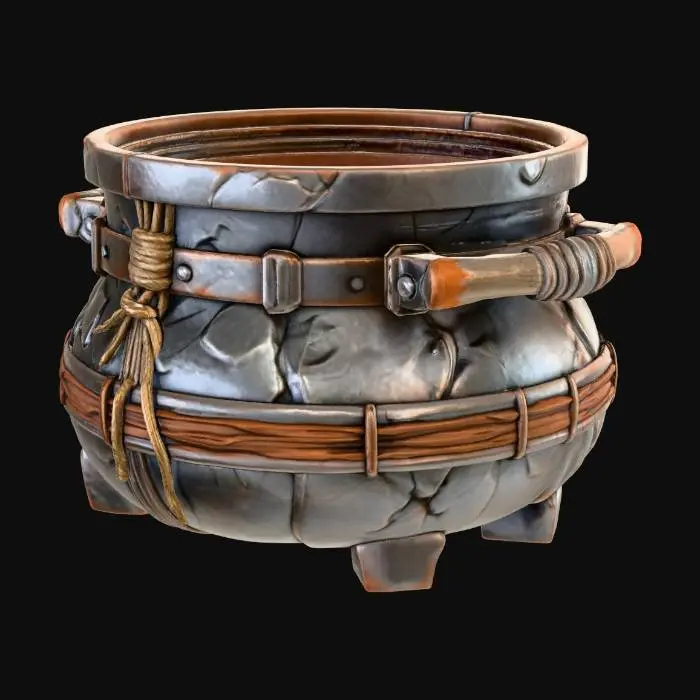 3D model for Ancient Cauldron