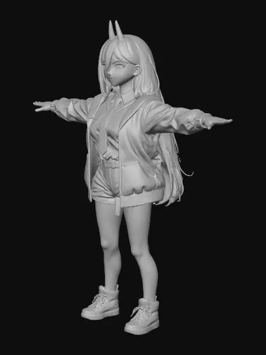 3D model for Fiery Spirit