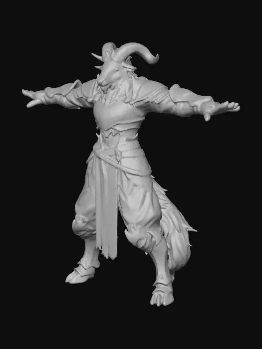 3D model for Ram Warrior