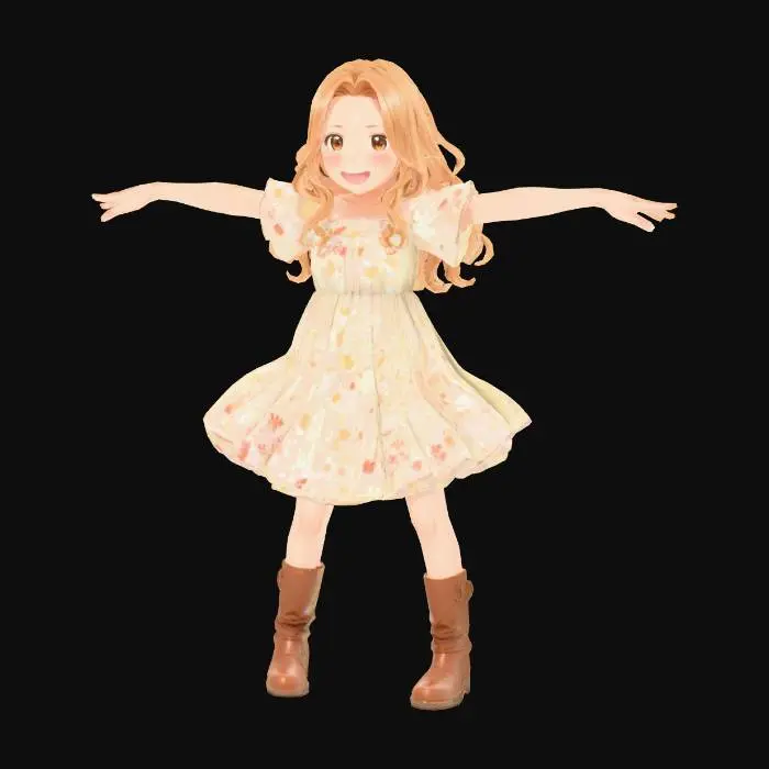 3D model for Joyful Embrace