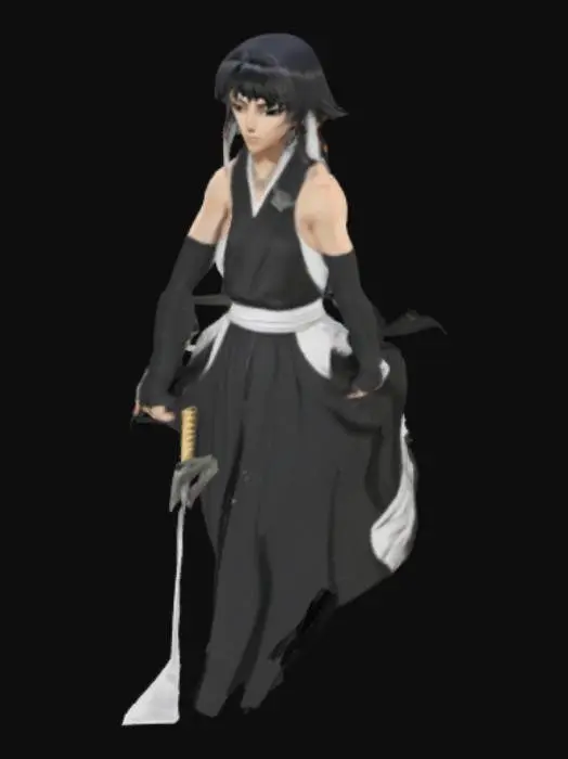 3D model for Warrior in Black Robes