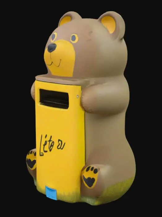 3D model for Teddy Bear Bin