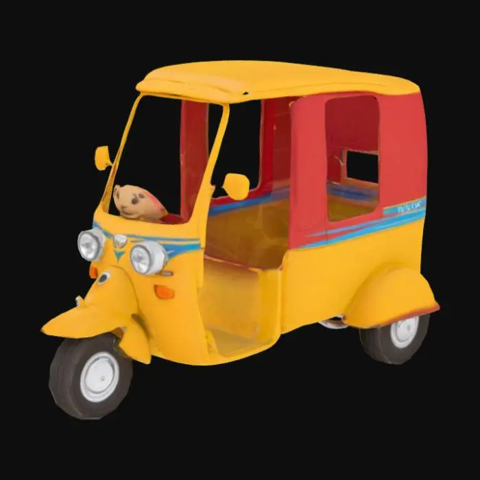 3D model for Tuc Tuc
