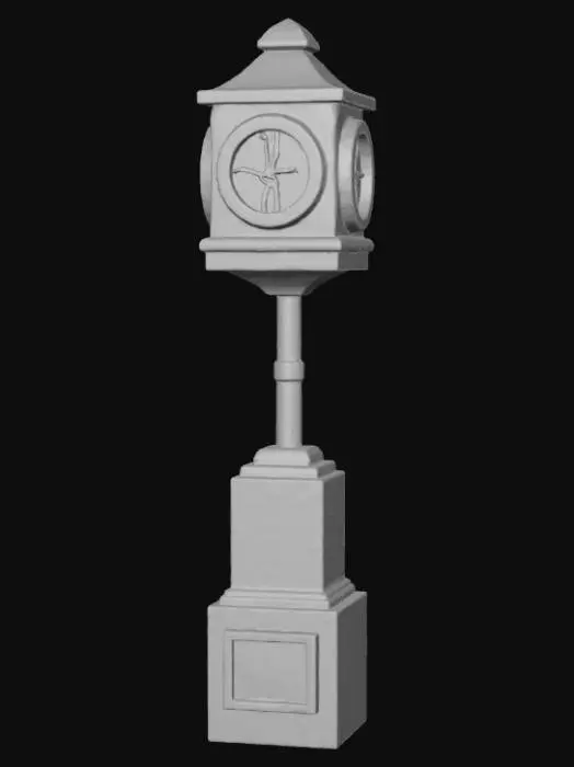 3D model for Clock Tower vintage , #Thanksgiving#
