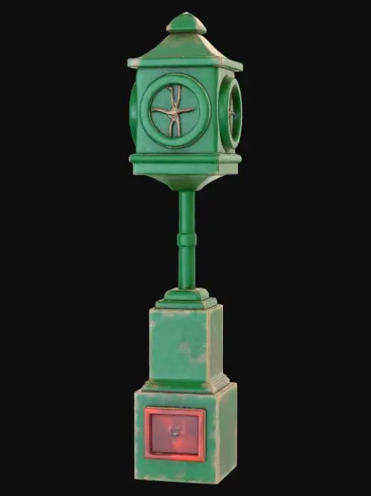 3D model for Clock Tower vintage , #Thanksgiving#