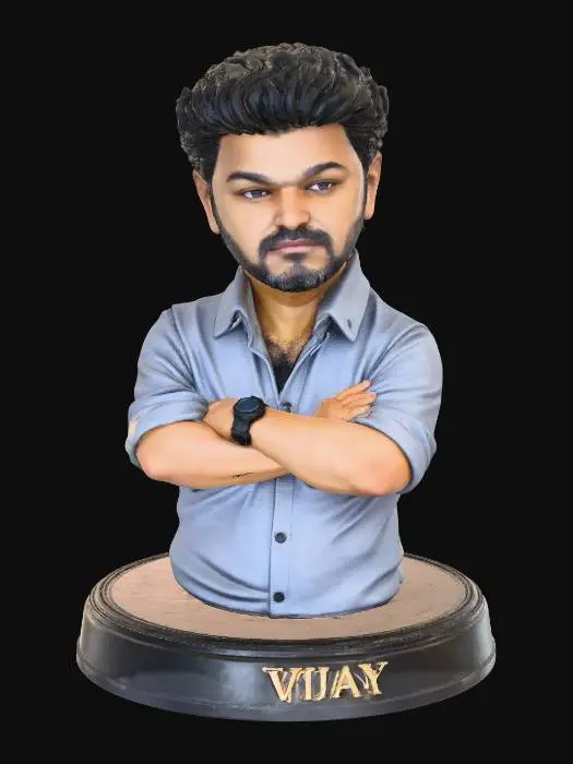 3D model for Bust in Grey Shirt