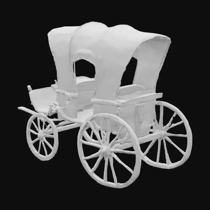 3D model for Pioneer Wagon