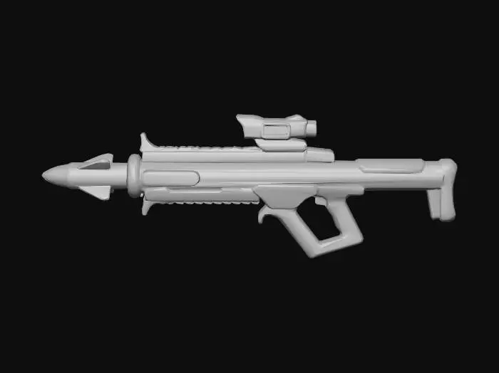 3D model for portable missile dynasty