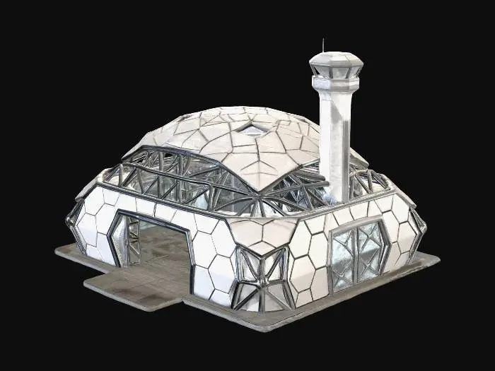 3D model for Halo Ring Dome