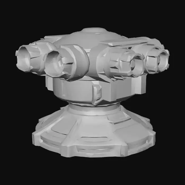 Rotating Sensor Turret 무료 Sensor 3D 모델 - 즉시 다운로드 | Meshy