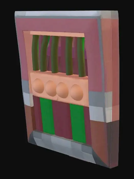 3D model for MC Villager Head