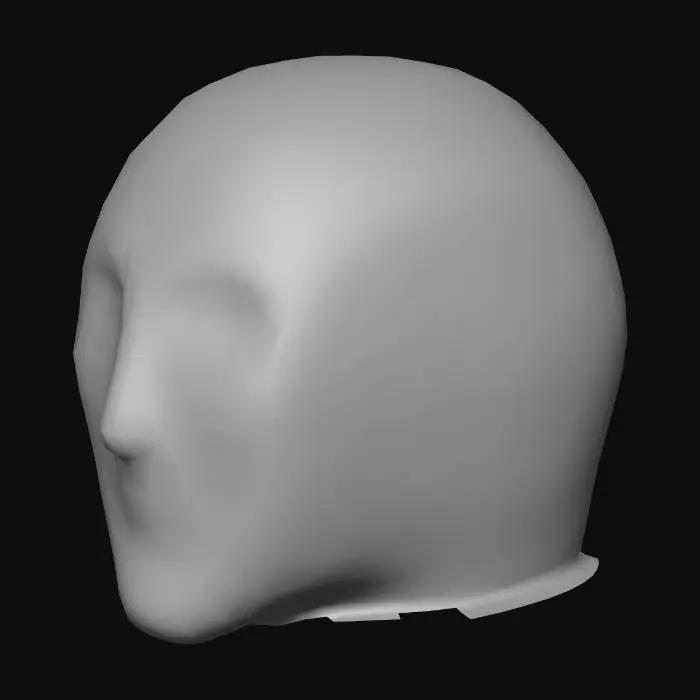3D model for Mememan Head