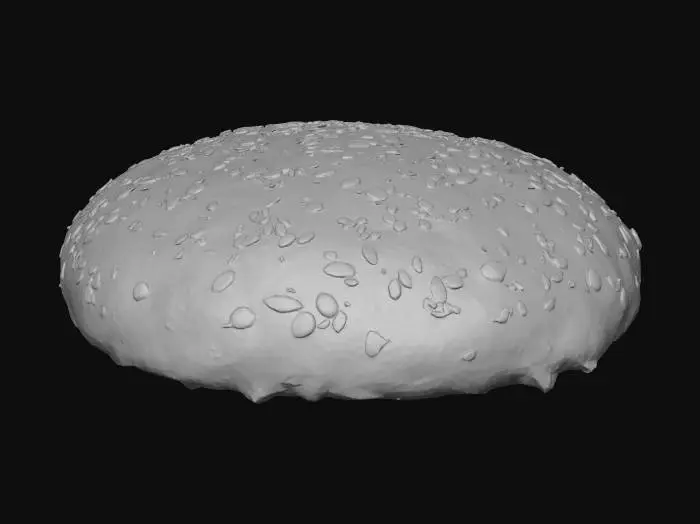 3D model for burger crown