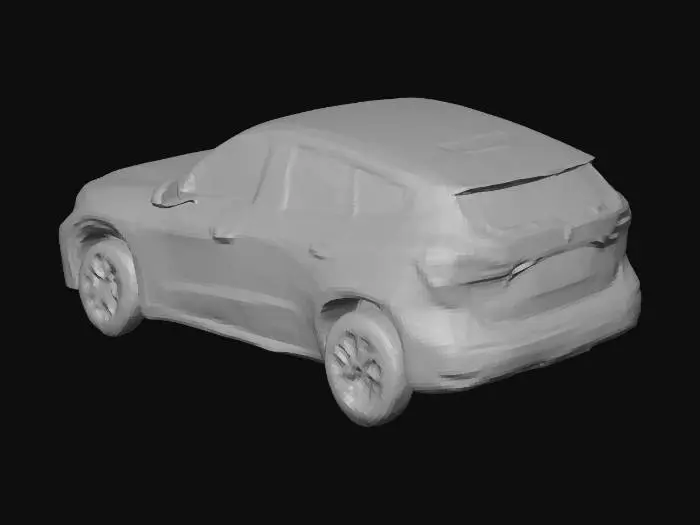 3D model for Sleek Black SUV BMW X1