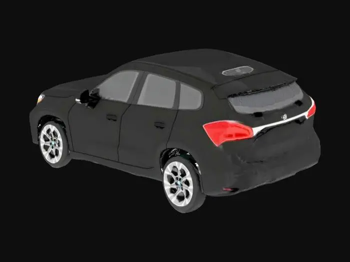 3D model for Sleek Black SUV BMW X1