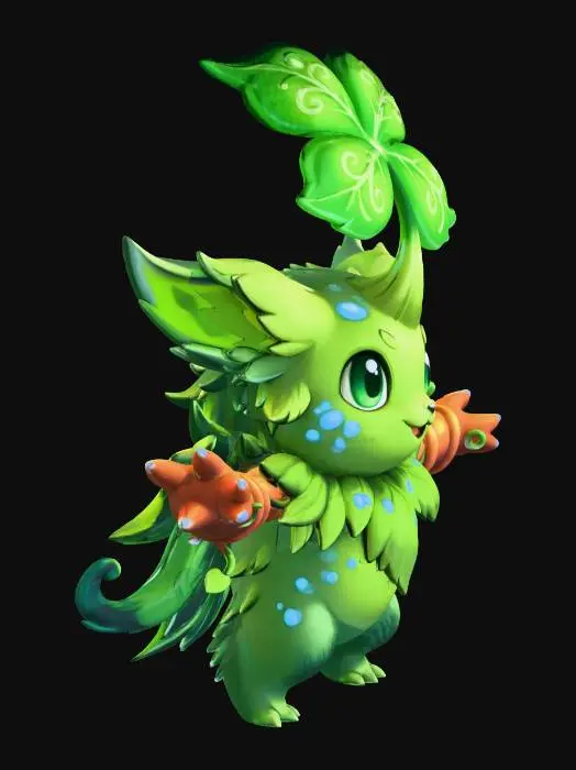3D model for Leafy Guardian