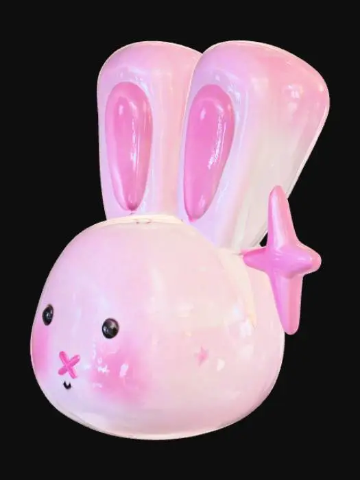 3D model for Bubble Bunny Star
