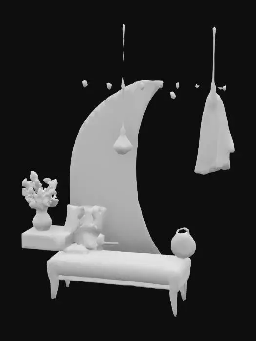 3D model for Modern Entryway Elegance