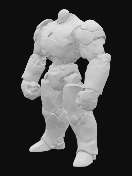 3D model for Titan of Stone