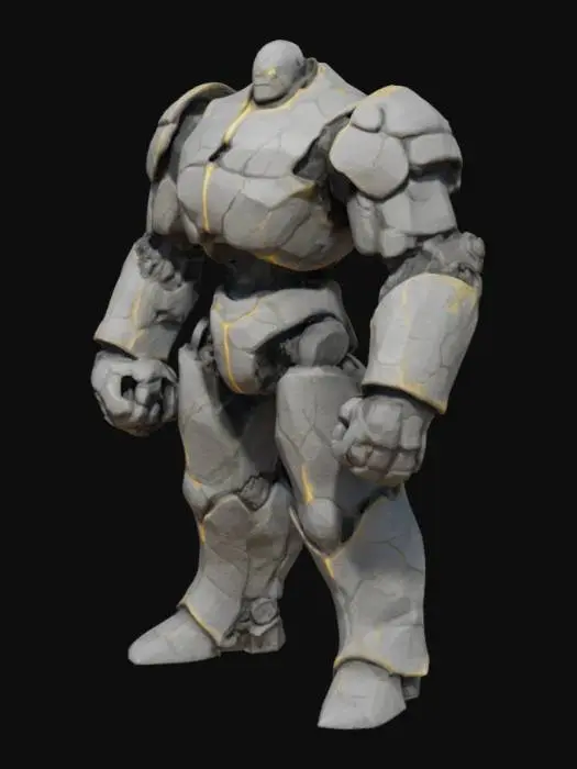 3D model for Titan of Stone