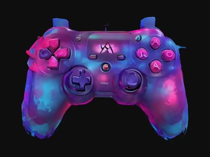 3D model for Game Controller Vibrance