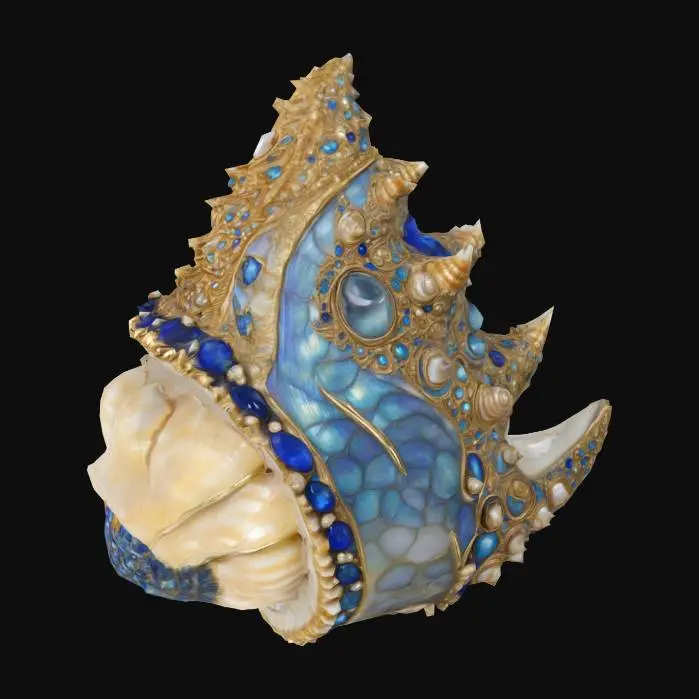 3D model for Seashell Majesty