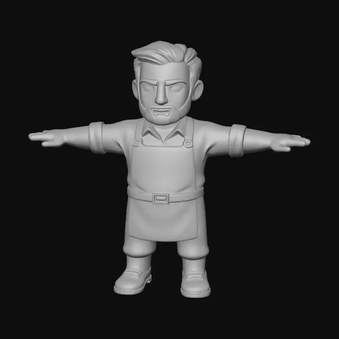 3D model for Artisan Character