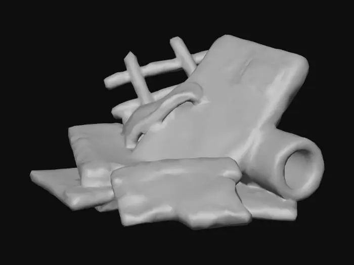 3D model for Scrap Metal