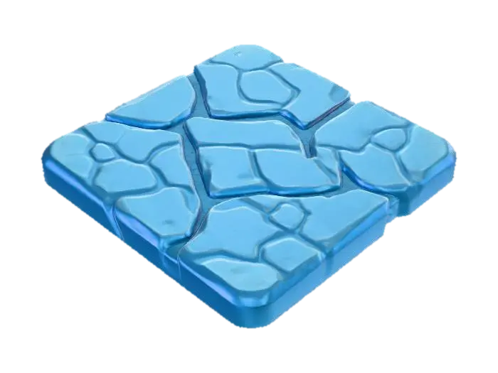 Tile Ice - Surface 的 AI 生成 3D 模型