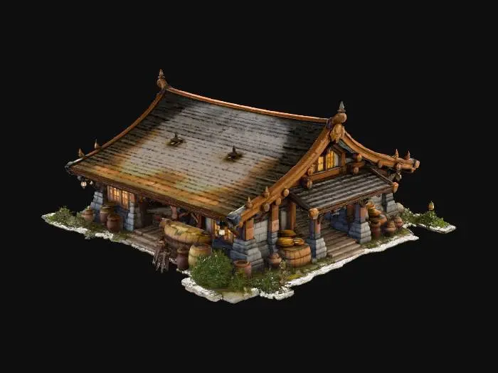 3D model for Huge Inn