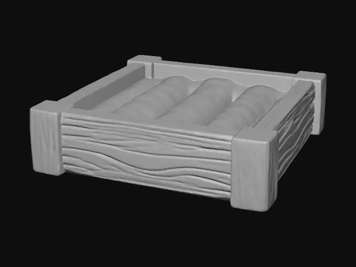 3D model for Raised Garden Bed T1