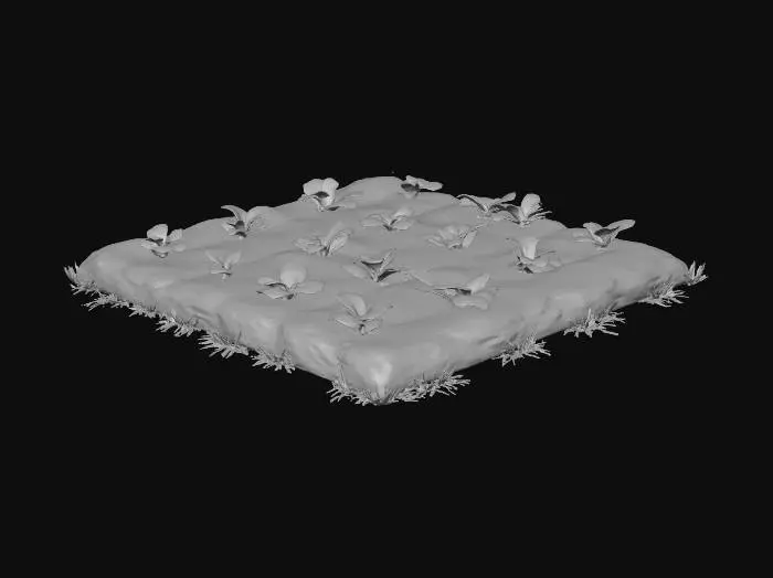 3D model for Vegetable Field Large T3
