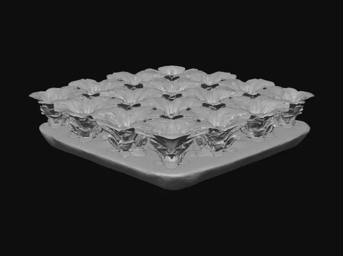 3D model for Vegetable Field Large T4