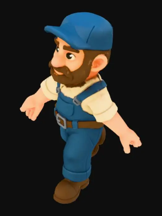 3D model for Mechanic NPC