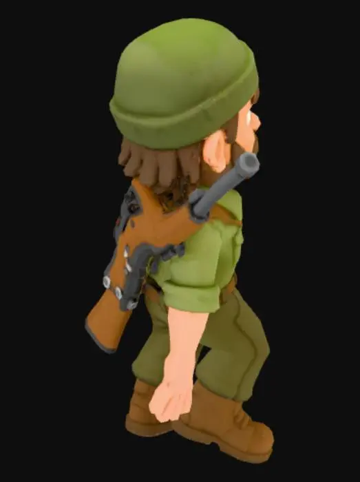 3D model for Hunter Hero