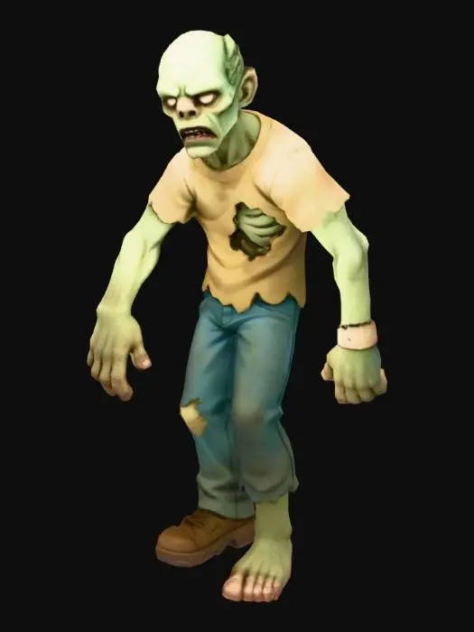3D model for Zombie Stroll
