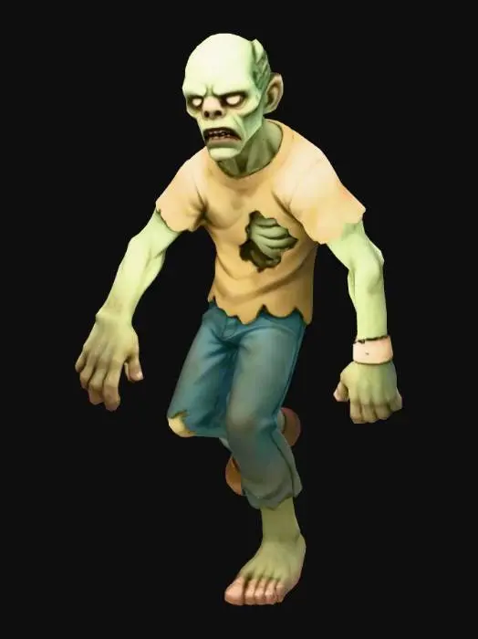 3D model for Zombie Stroll