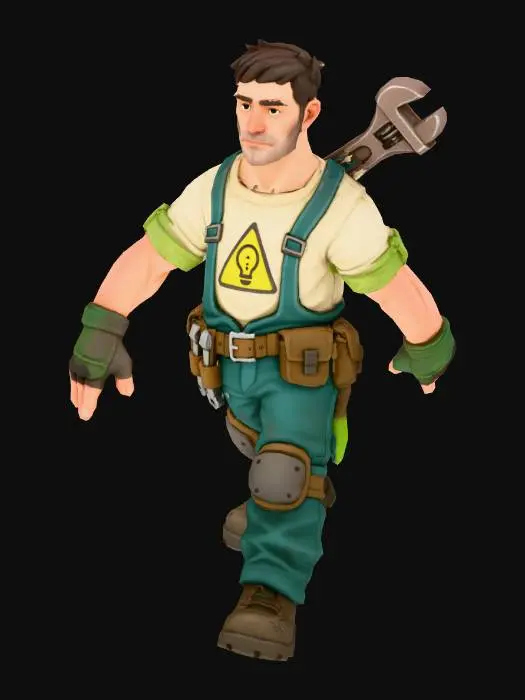 3D model for Handy Hero