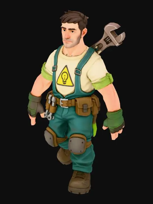 3D model for Handy Hero