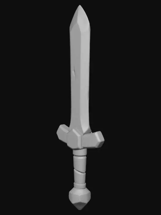 3D model for Sword Neutral